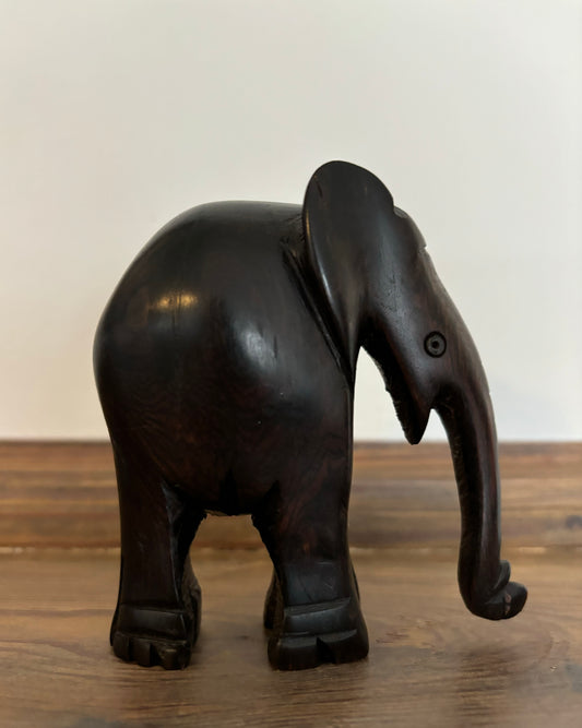 Ebony Ivory Wooden Elephant